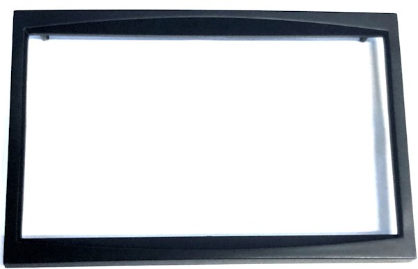 Radion asennuskehys, 2-DIN, Peugeot 207/307, Fiat Scudo, Citroen C2/C3