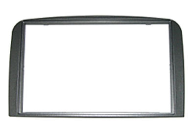 Radion asennuskehys, 2-DIN, hopea, Alfa Romeo 147 (05->), GT (07->)
