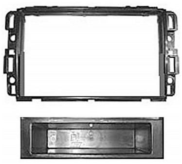 Radion asennuskehys, 1 ja 2-DIN Cadillac BLS