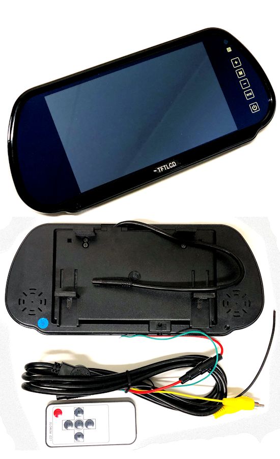 AVT  7 TFT-LCD nytt esim. taustapeiliin
